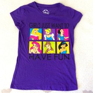 Disney Princess Princess purple T-shirt XL(14/16)